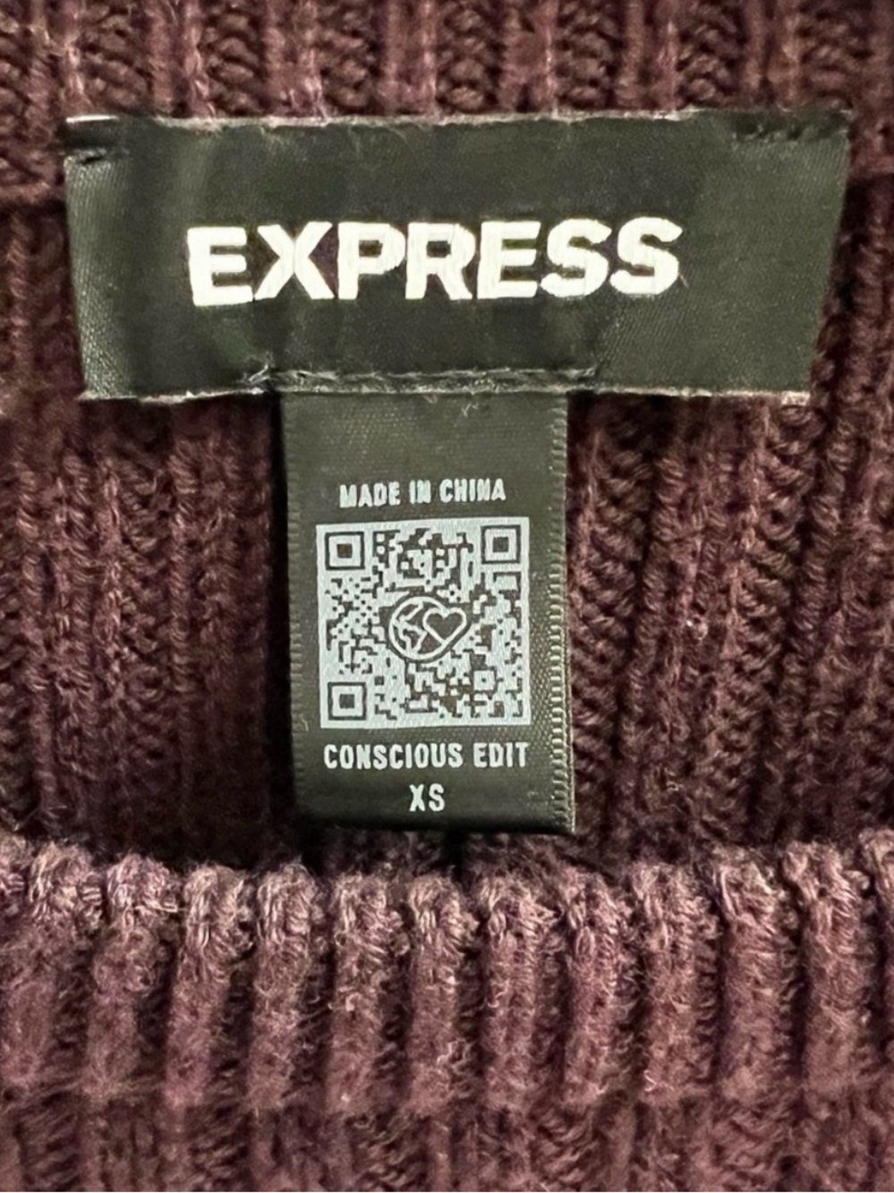 Express Crewneck Sweater Size
XS Bundle of 3 Olive Green, Yellow and Burgundy - Picture 13 of 16